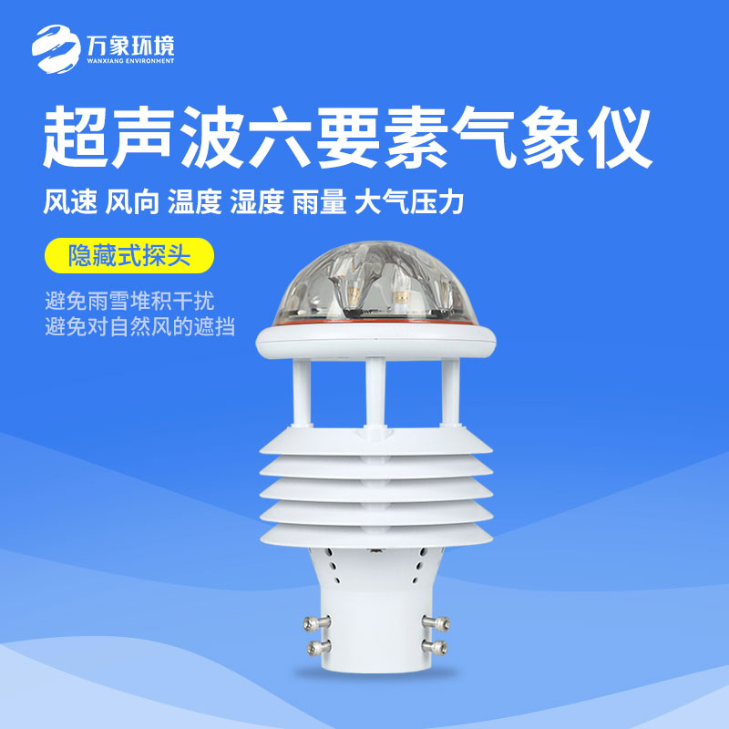 六要素超聲波微氣象儀，小小身軀下有大大的作用