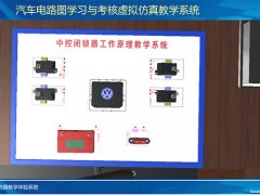 中控閉鎖器虛擬仿真教學軟件