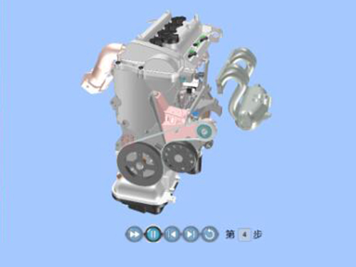汽車構(gòu)造多媒體教學(xué)軟件(圖1) 汽車教學(xué)軟件