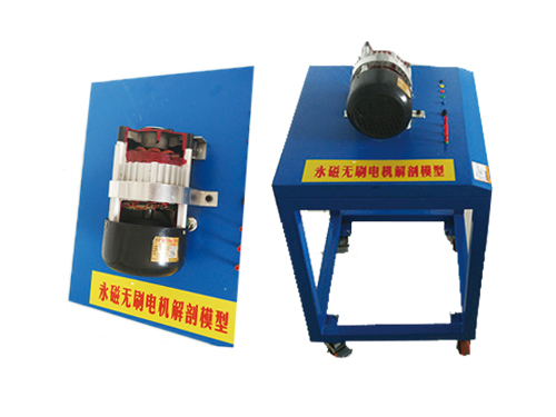 電動(dòng)汽車直流無(wú)刷電機(jī)解剖展示臺(tái)(圖1) 電動(dòng)汽車直流無(wú)刷電機(jī)解剖展示臺(tái)