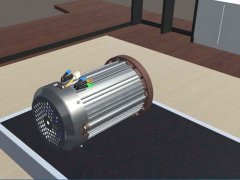 新能源汽車教學軟件：新能源汽車開關磁阻電機VR 3D虛擬現(xiàn)實教學軟件